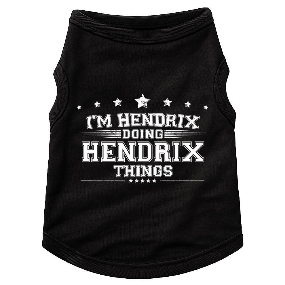 Im Hendrix Doing Hendrix Things Doggie Tank