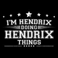 Im Hendrix Doing Hendrix Things Flat Bill Trucker Hat