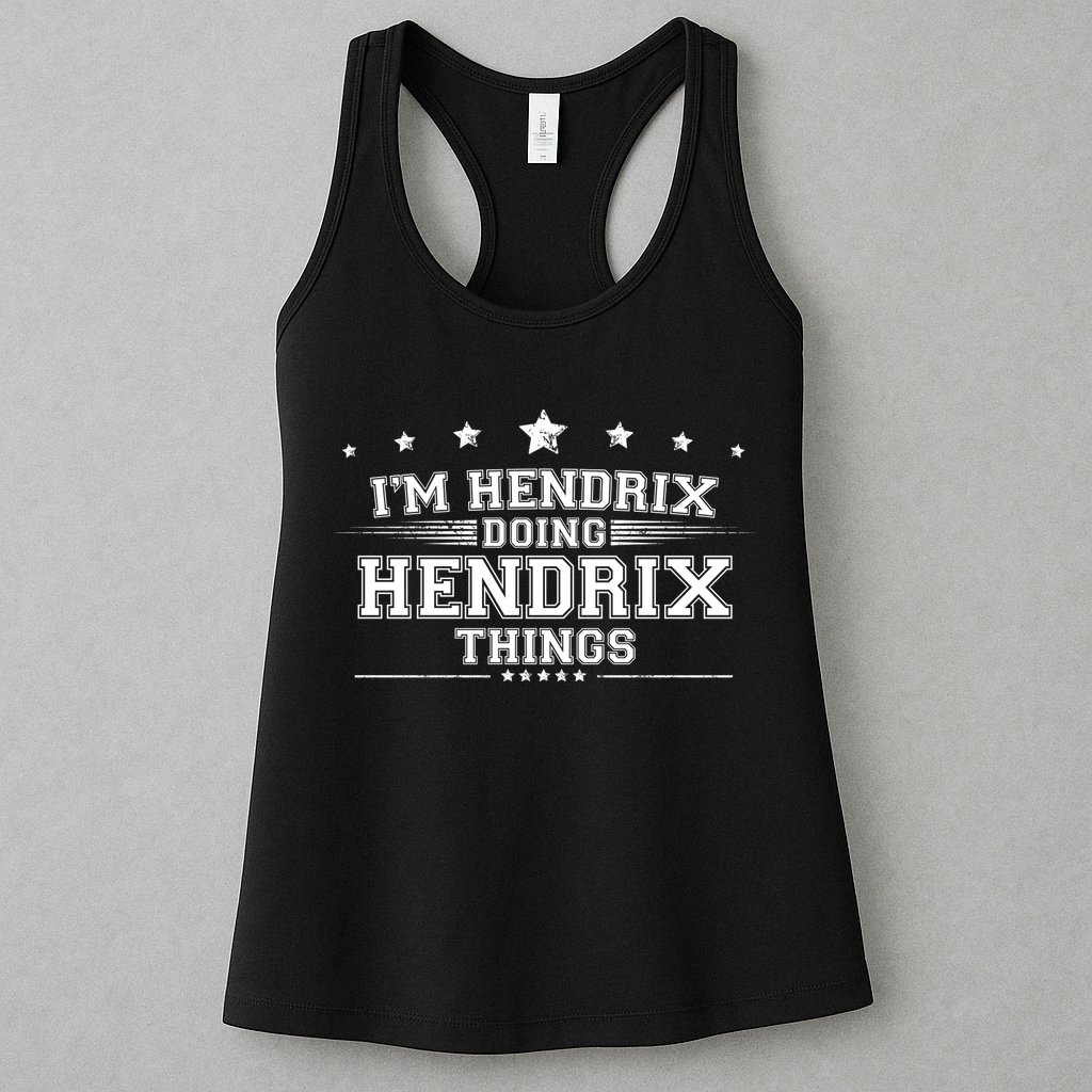 Im Hendrix Doing Hendrix Things Womens Tank Top
