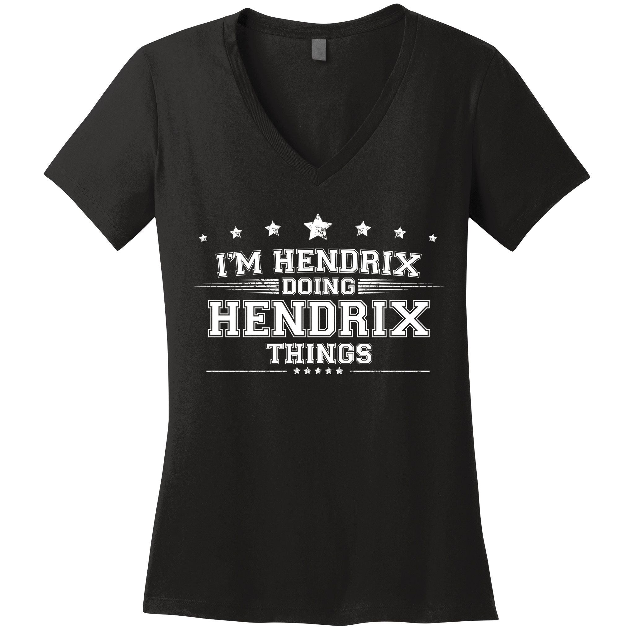Im Hendrix Doing Hendrix Things Women's V-Neck T-Shirt