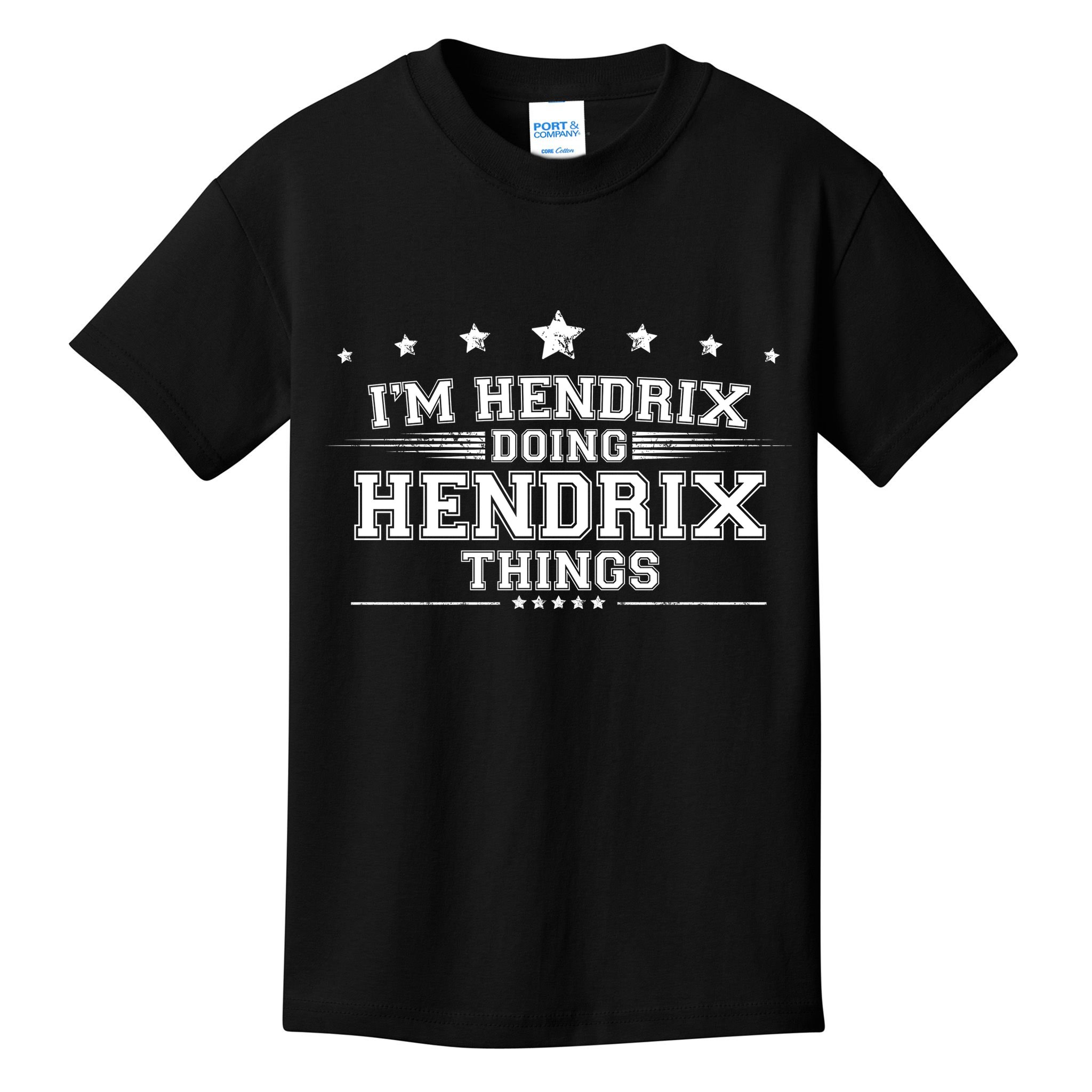 Im Hendrix Doing Hendrix Things Kids T-Shirt