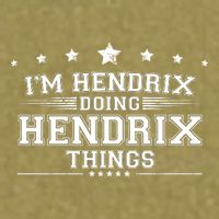 Im Hendrix Doing Hendrix Things Garment-Dyed Women's Muscle Tee