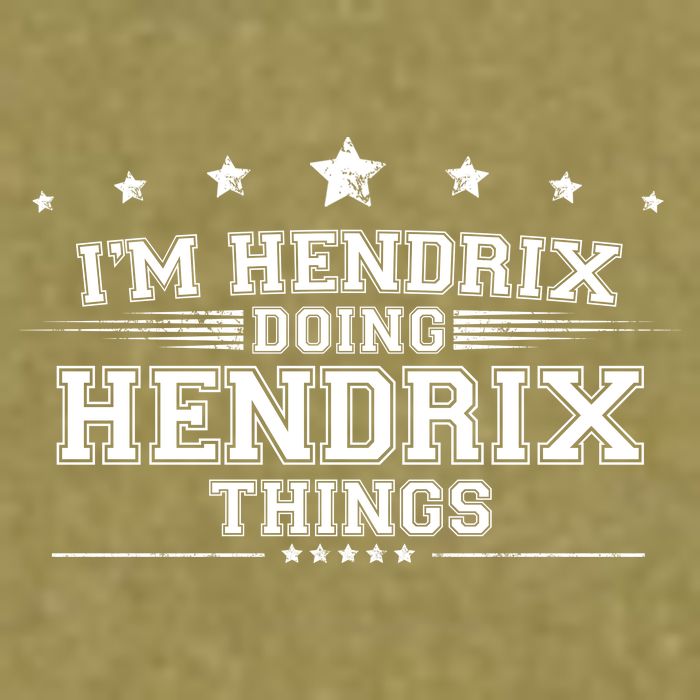 Im Hendrix Doing Hendrix Things Garment-Dyed Women's Muscle Tee