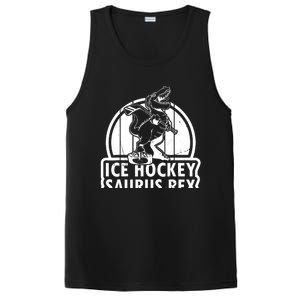 Ice Hockey Dinosaur Ice Hockey Saurus Rex - Ice Hockey Dino PosiCharge Competitor Tank