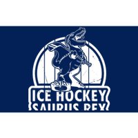 Ice Hockey Dinosaur Ice Hockey Saurus Rex - Ice Hockey Dino Bumper Sticker