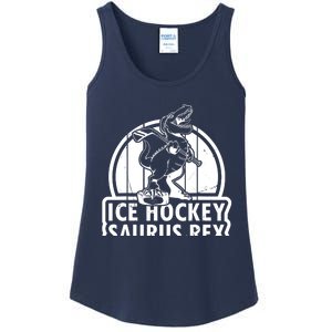 Ice Hockey Dinosaur Ice Hockey Saurus Rex - Ice Hockey Dino Ladies Essential Tank