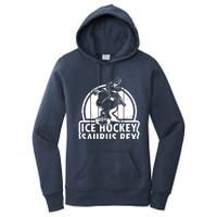 Ice Hockey Dinosaur Ice Hockey Saurus Rex - Ice Hockey Dino Women's Pullover Hoodie