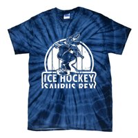 Ice Hockey Dinosaur Ice Hockey Saurus Rex - Ice Hockey Dino Tie-Dye T-Shirt