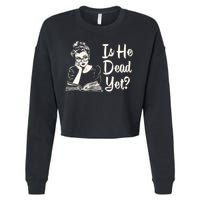 Is He Dead Yet Is He Dead Yet Cropped Pullover Crew