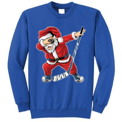 Ice Hockey Dabbing Santa Claus Hockey Player Christmas Gift Sweatshirt