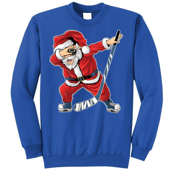 Ice Hockey Dabbing Santa Claus Hockey Player Christmas Gift Sweatshirt