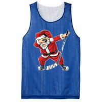 Ice Hockey Dabbing Santa Claus Hockey Player Christmas Gift Mesh Reversible Basketball Jersey Tank