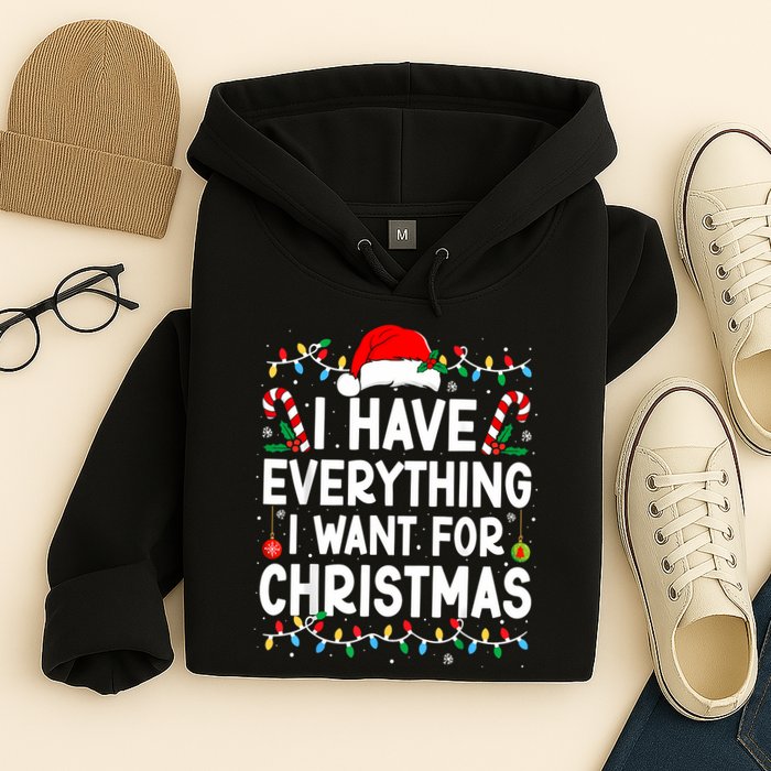 I Have Everything I Want For Christmas Hoodie