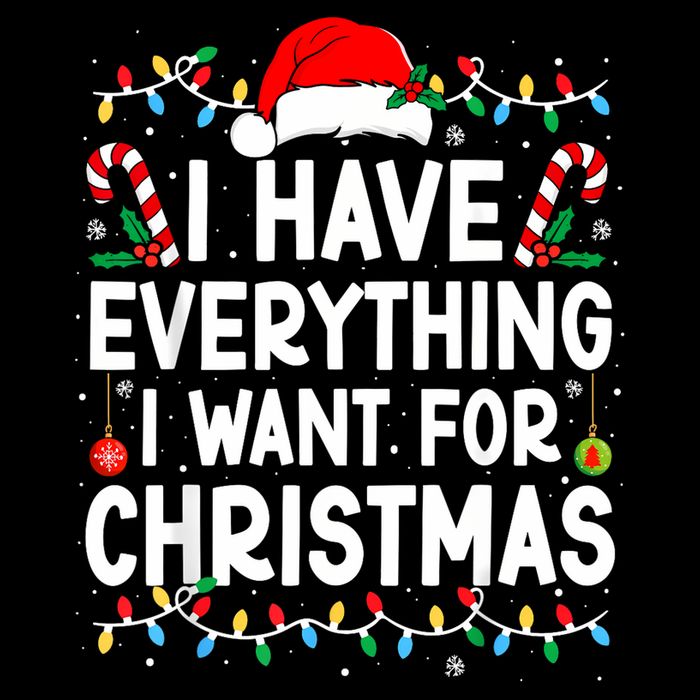 I Have Everything I Want For Christmas 16 in Basic Backpack