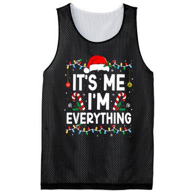 I Have Everything I Want For Christmas Its Me IM Everything Mesh Reversible Basketball Jersey Tank