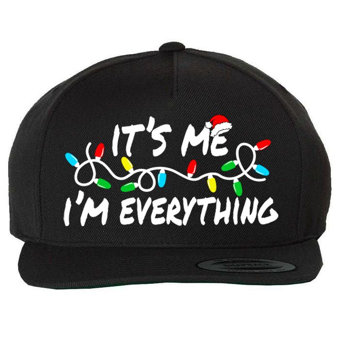 I Have Everything I Want For Christmas Its Me IM Everything Wool Snapback Cap