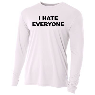 I Hate Everyone Cooling Performance Long Sleeve Crew