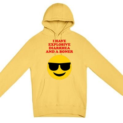 I Have Explosive Diarrhea And A Boner Premium Pullover Hoodie