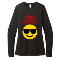 I Have Explosive Diarrhea And A Boner Womens CVC Long Sleeve Shirt