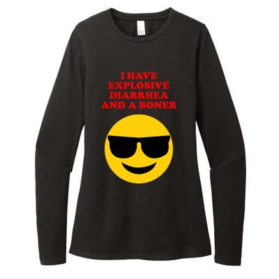 I Have Explosive Diarrhea And A Boner Womens CVC Long Sleeve Shirt