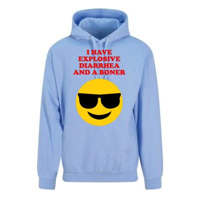 I Have Explosive Diarrhea And A Boner Unisex Surf Hoodie