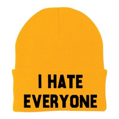 I Hate Everyone Knit Cap Winter Beanie