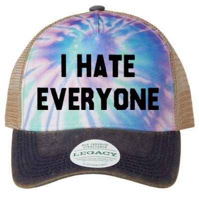 I Hate Everyone Legacy Tie Dye Trucker Hat