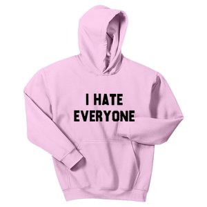 I Hate Everyone Kids Hoodie