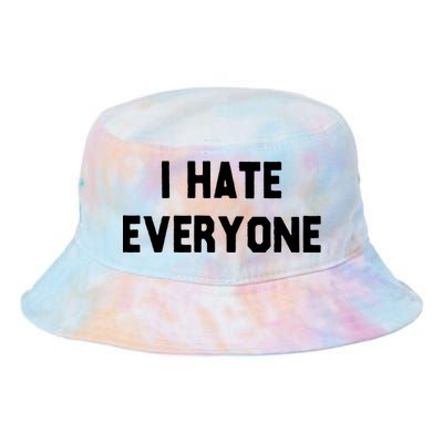 I Hate Everyone Tie Dye Newport Bucket Hat