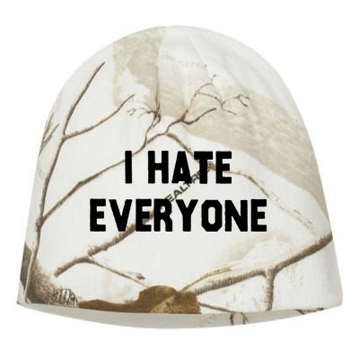 I Hate Everyone Kati - Camo Knit Beanie