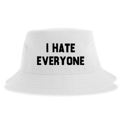 I Hate Everyone Sustainable Bucket Hat