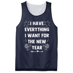 I Have Everything I Want For New Year 2025matching Couples Mesh Reversible Basketball Jersey Tank