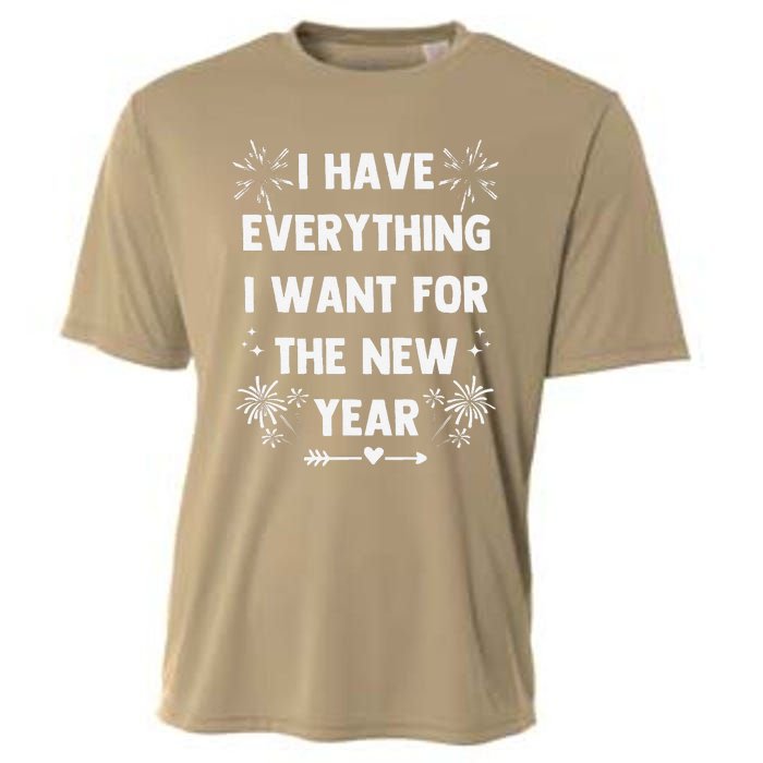 I Have Everything I Want For New Year 2025matching Couples Cooling Performance Crew T-Shirt