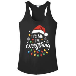 I Have Everything I Want For Christmas Its Me IM Everything Ladies PosiCharge Competitor Racerback Tank