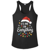 I Have Everything I Want For Christmas Its Me IM Everything Ladies PosiCharge Competitor Racerback Tank