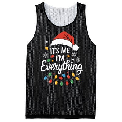 I Have Everything I Want For Christmas Its Me IM Everything Mesh Reversible Basketball Jersey Tank