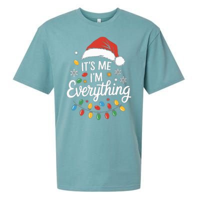 I Have Everything I Want For Christmas Its Me IM Everything Sueded Cloud Jersey T-Shirt