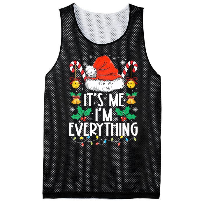 I Have Everything I Want For Christmas Its Me IM Everything Mesh Reversible Basketball Jersey Tank