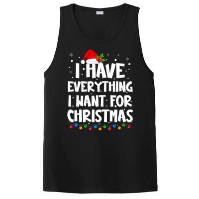 I Have Everything I Want For Christmas Its Me IM Everything PosiCharge Competitor Tank