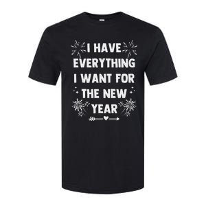 I Have Everything I Want For New Year 2025 Matching Couples Softstyle CVC T-Shirt