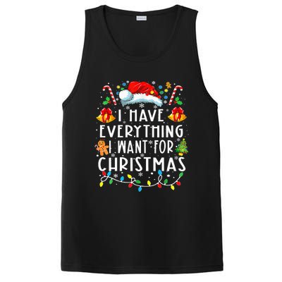 I Have Everything I Want For Christmas Its Me IM Everything PosiCharge Competitor Tank