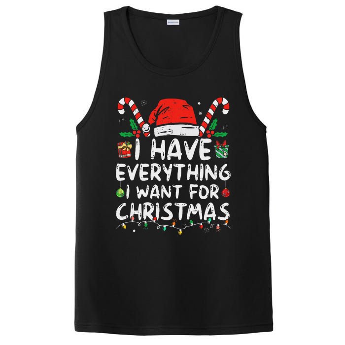 I Have Everything I Want For Christmas Its Me IM Everything PosiCharge Competitor Tank