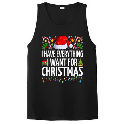 I Have Everything I Want For Christmas Couple Pajama Couples PosiCharge Competitor Tank