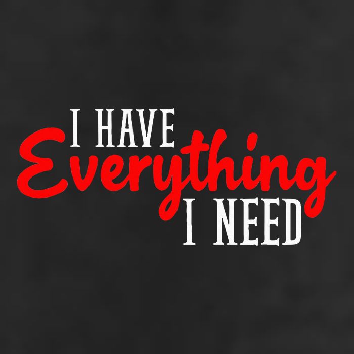 I Have Everything I Need I Am Everything Matching Couple Cool Comfort Performance Bucket Hat