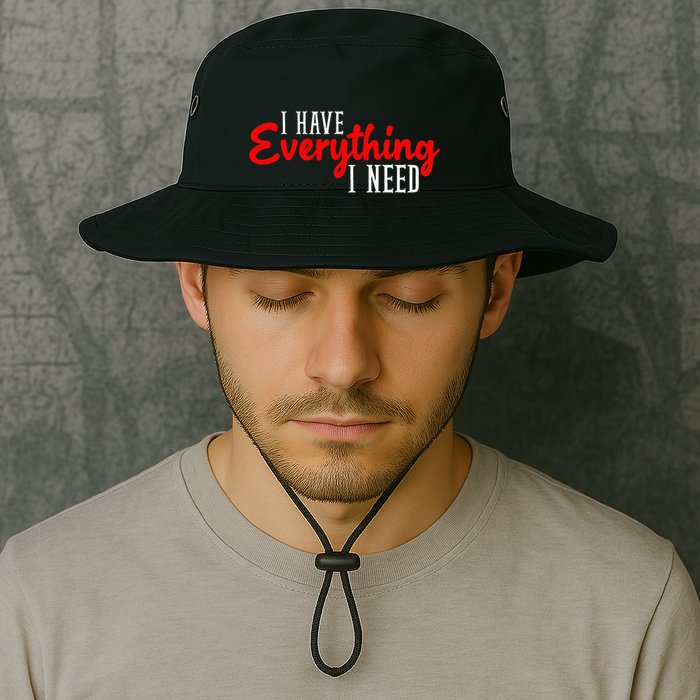 I Have Everything I Need I Am Everything Matching Couple Bucket Hat