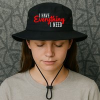 I Have Everything I Need I Am Everything Matching Couple Bucket Hat