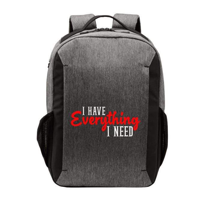 I Have Everything I Need I Am Everything Matching Couple Vector Backpack