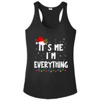 I Have Everything I Want For Christmas Its Me IM Everything Ladies PosiCharge Competitor Racerback Tank