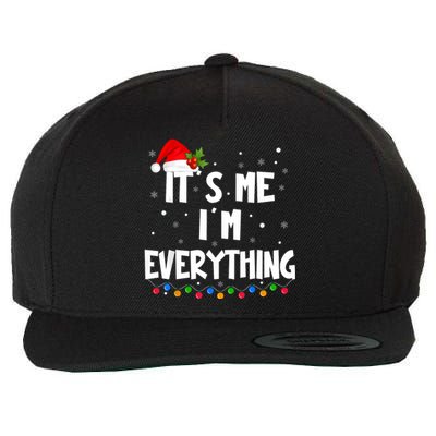 I Have Everything I Want For Christmas Its Me IM Everything Wool Snapback Cap