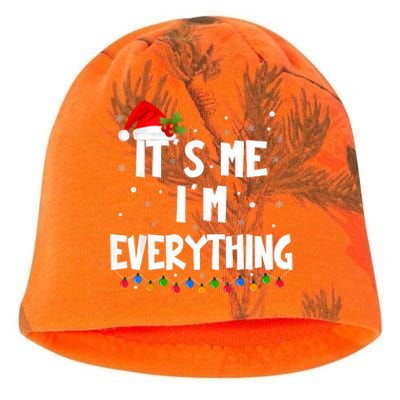 I Have Everything I Want For Christmas Its Me IM Everything Kati - Camo Knit Beanie